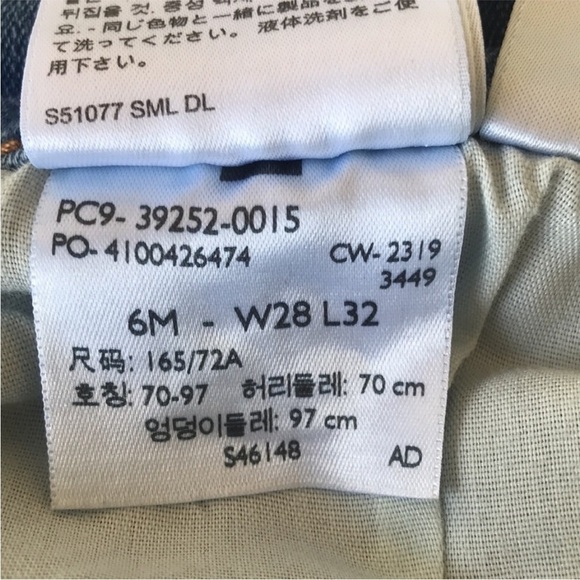 Levi’s Classic Bootcut Floral Embroidered Mid Rise Jeans Size 6 - Picture 12 of 15